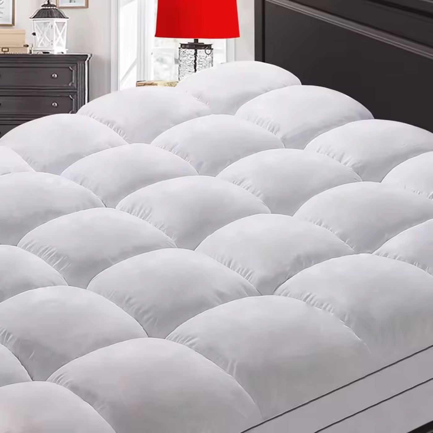 Surmatelas Extra épais, pour maux de dos, protège-rafraîchissant