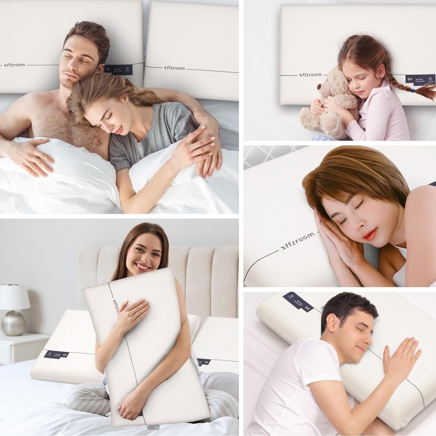 Oreiller cervical pour un sommeil profond